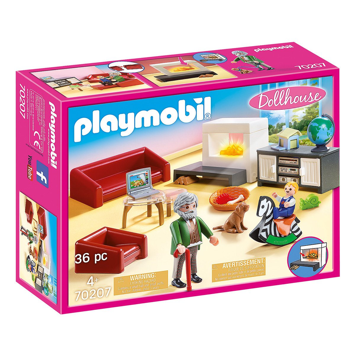 

Конструктор Playmobil Уютная гостиная 70207 ТМ: Playmobil, 70207