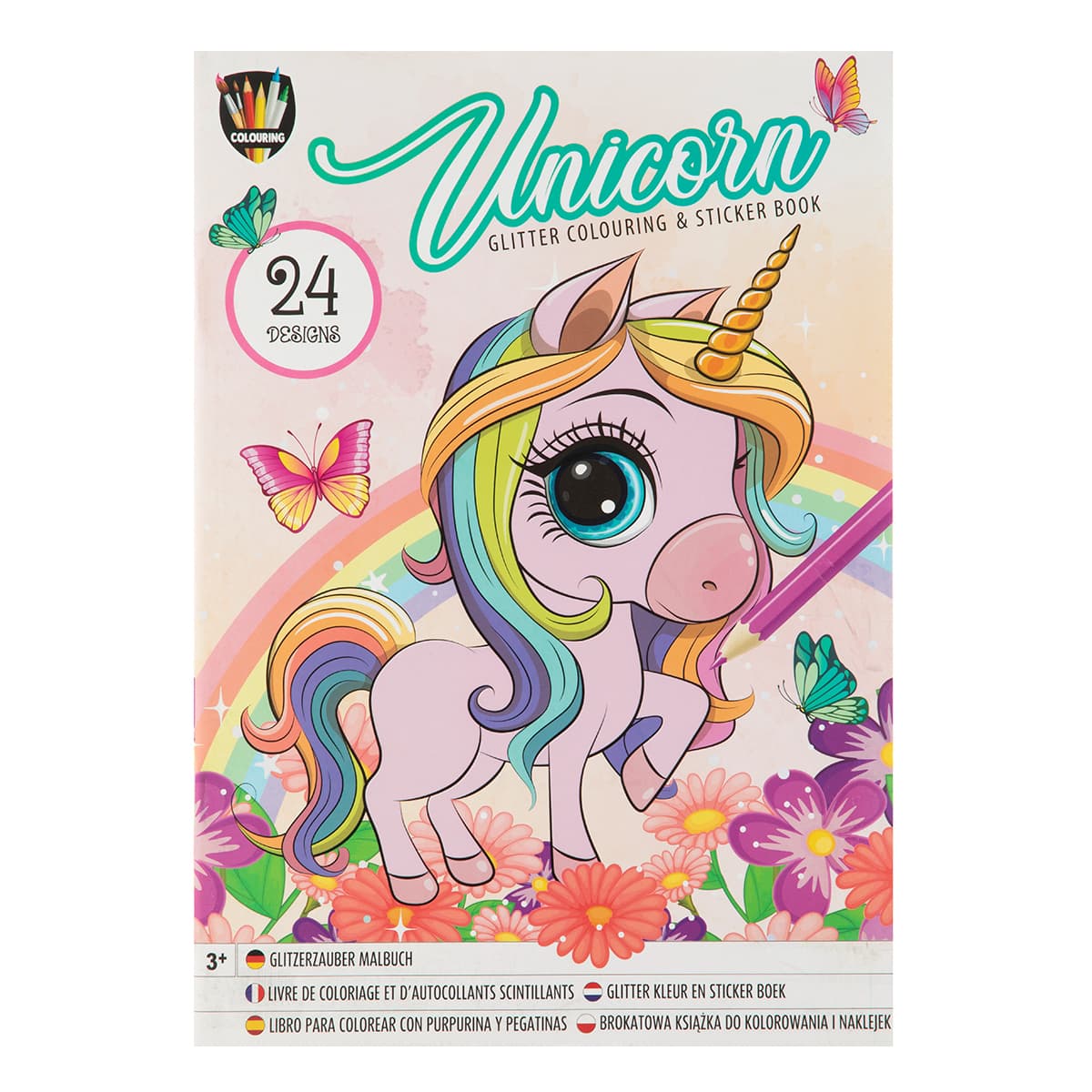 

Раскраска Grafix Unicorn с блестками и наклейками 150091_1 ТМ: Grafix, 150091_1