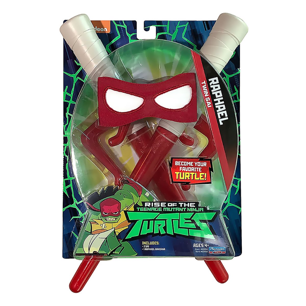 

Игровой набор TMNT Эволюция Черепашек-Ниндзя W 2 Снаряжение Рафаэля 82058 ТМ: TMNT, 82058