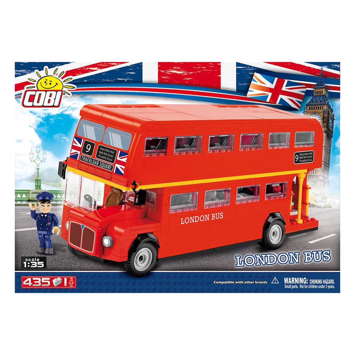 

Конструктор Cobi Лондонский автобус 435 эл COBI-1885 ТМ: COBI, COBI-1885