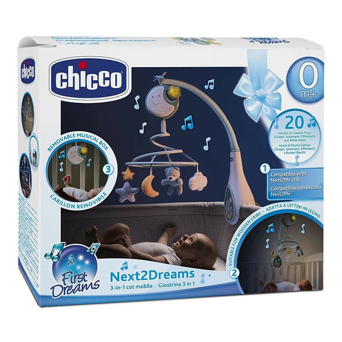Іграшка-мобіль Chicco Next2Dreams, блакитна - 2