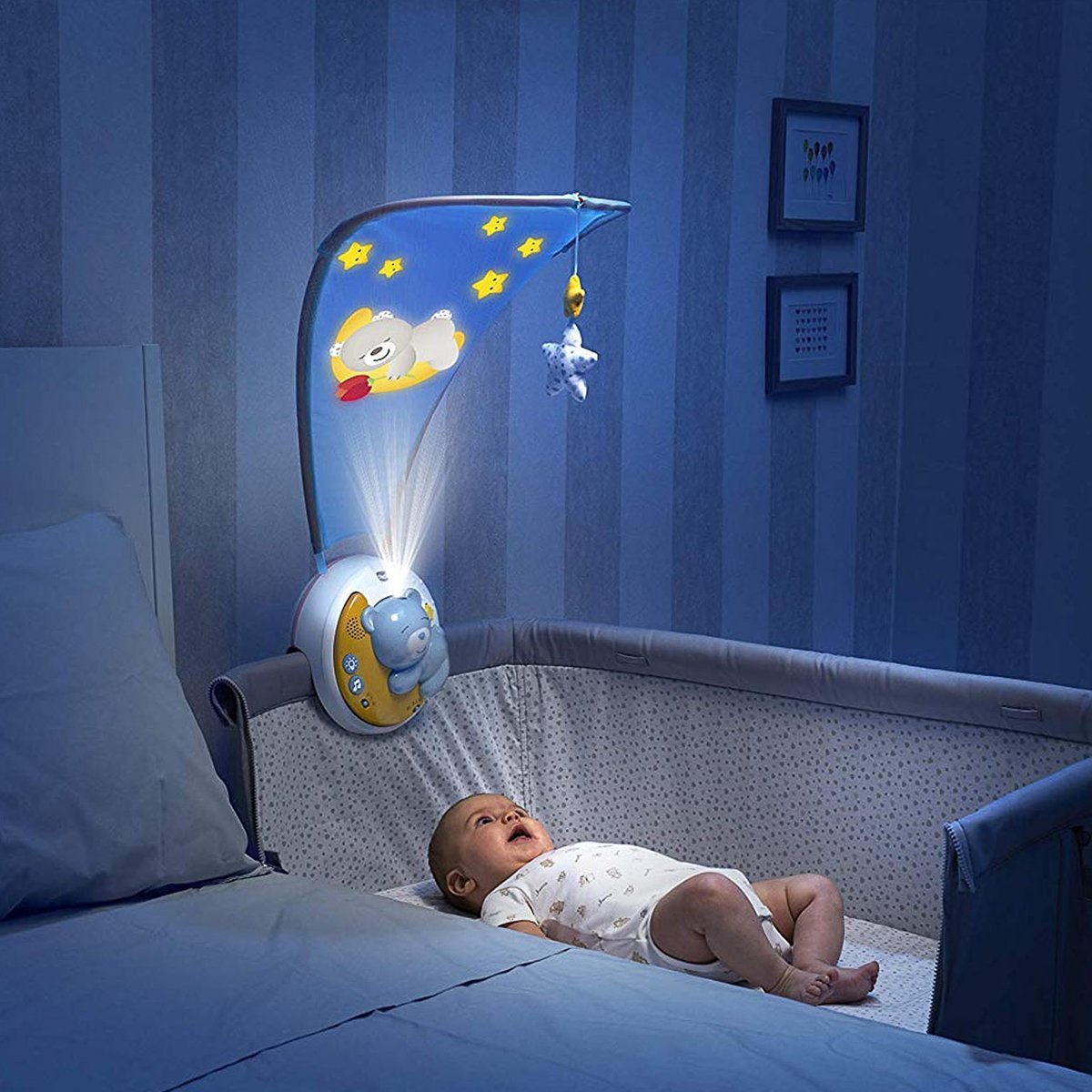 Мобіль Chicco Next2Moon блакитний - 3