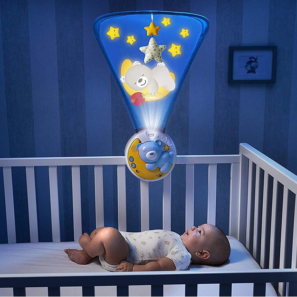 Мобіль Chicco Next2Moon блакитний - 4
