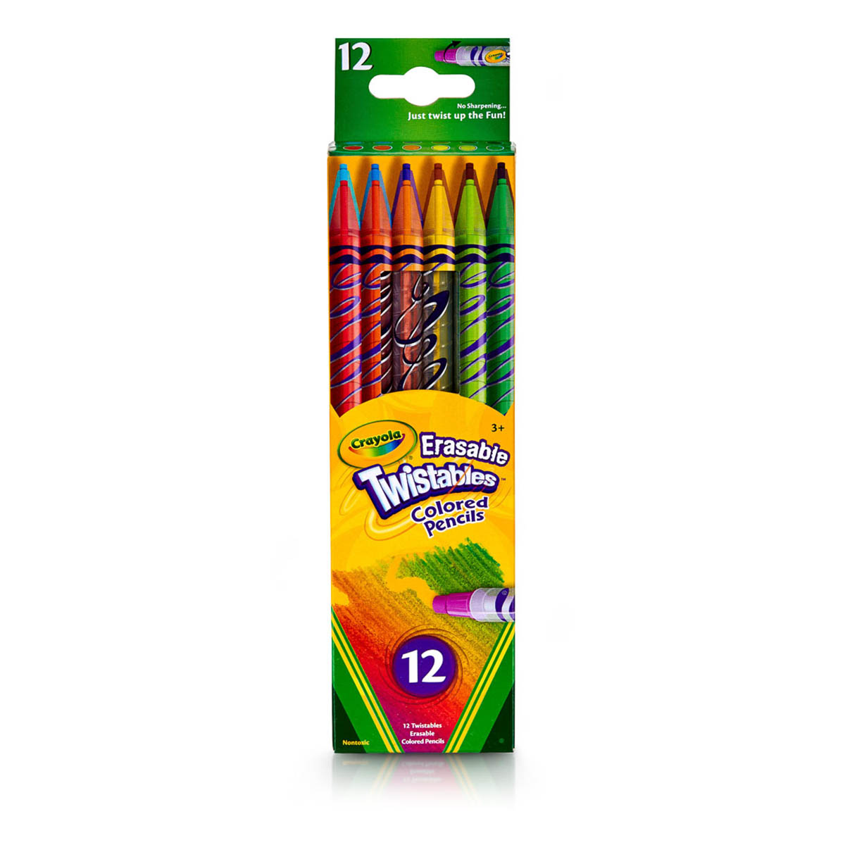 

Набор карандашей Crayola Twistables с ластиком 12 шт 256360.024 ТМ: Crayola, 256360.024