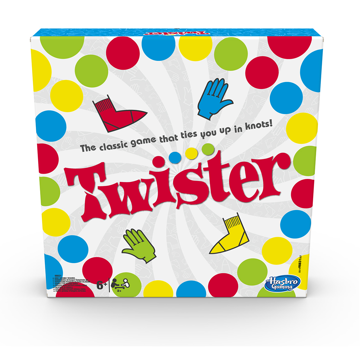 

Игра Twister Hasbro 98831121 ТМ: Hasbro Gaming, 98831121
