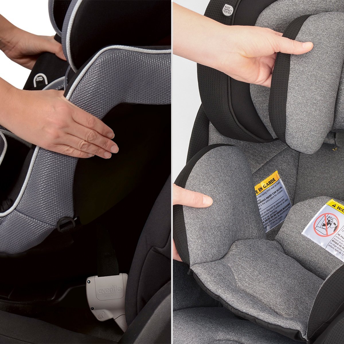 Автокрісло Evenflo Symphony DLX Aahland Gray - 6