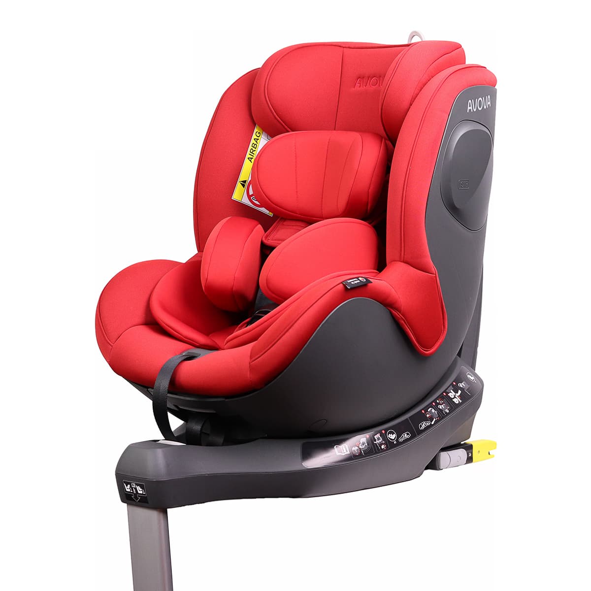 

Автокресло Avova Sperber-Fix i-Size Maple Red 382 ТМ: Avova, Красный, 382