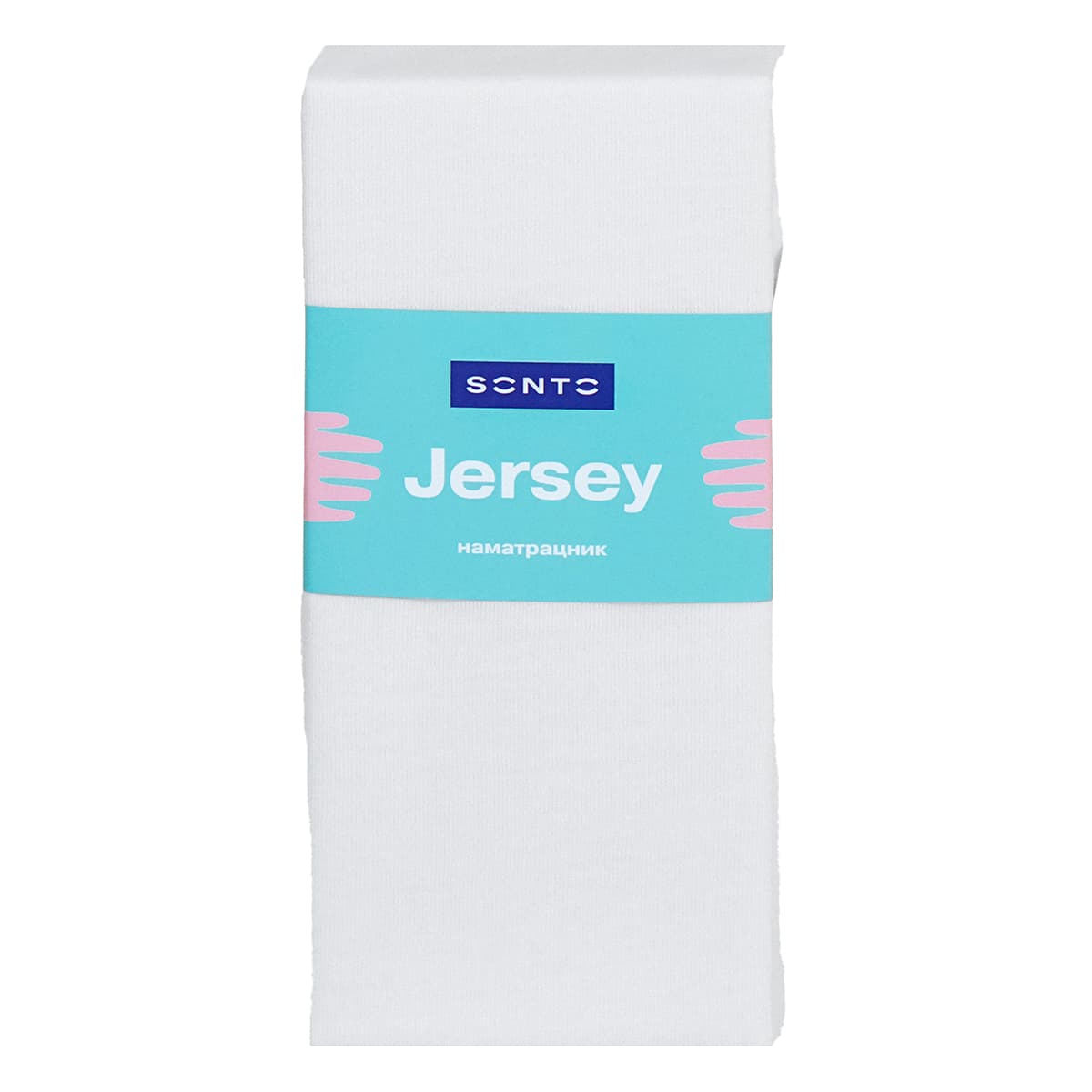 

Наматрасник Sonto Jersey 120х60х12 ТМ: Sonto, Белый