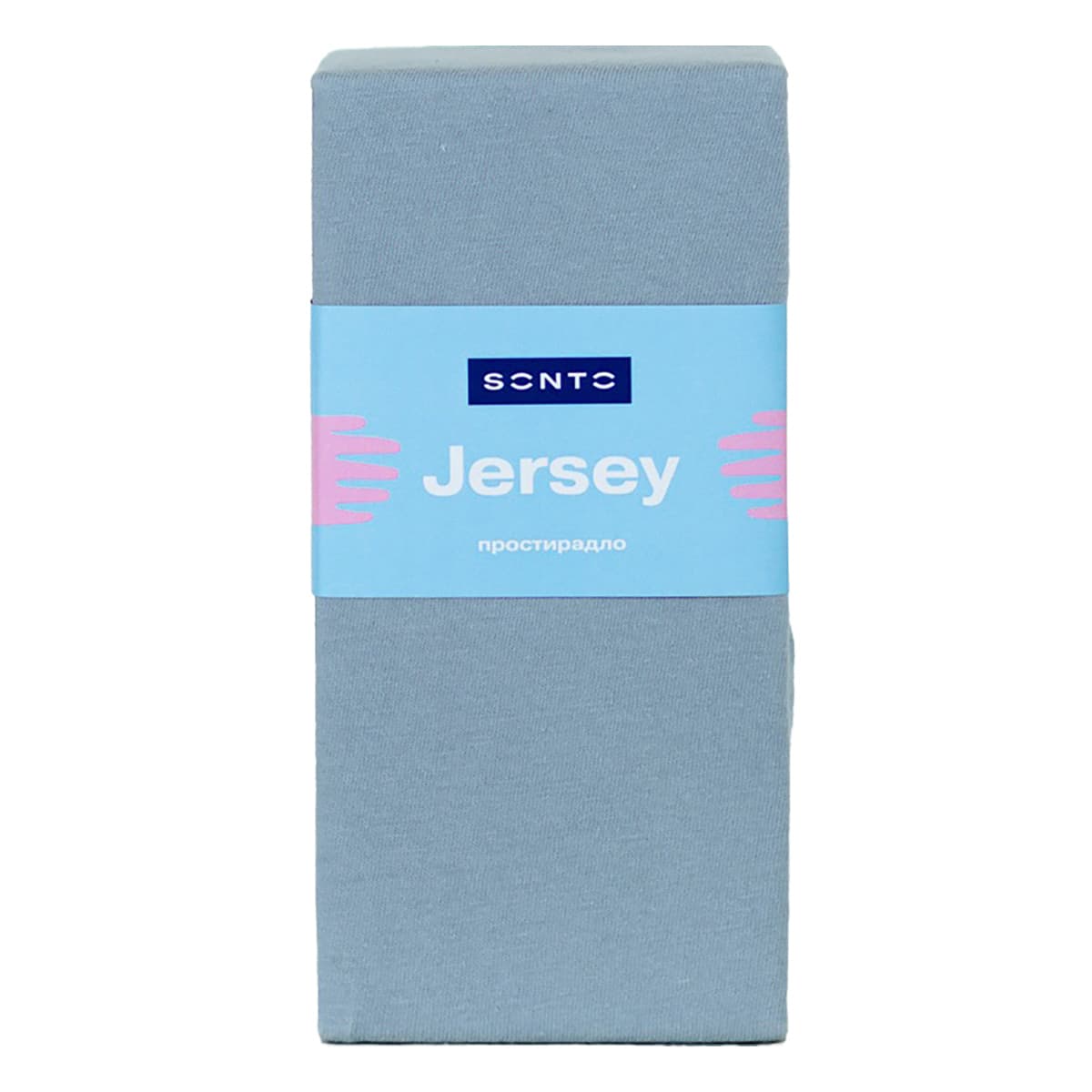 

Простыня на резинке Sonto Jersey Grey 120х60 ТМ: Sonto, Серый