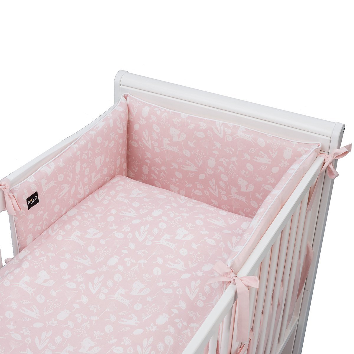

Постельный комплект Puer Forest Animals Pink 1195 ТМ: Puer, Розовый, 1195