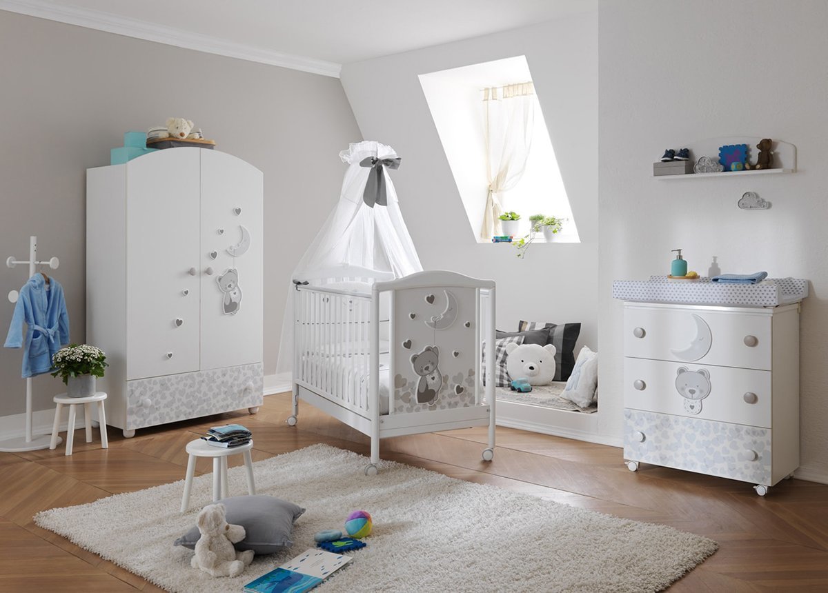 

Кроватка Pali Moon White белая 0127MOON ТМ: Pali, Белый, 0127MOON
