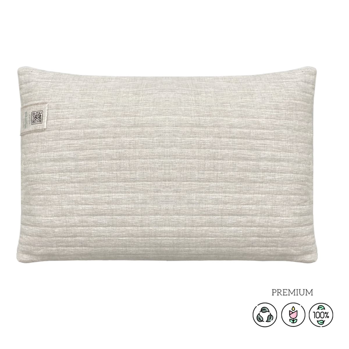 

Подушка Ingreen Sasha Linen 40х60 20040603 ТМ: Ingreen, Бежевый, 20040603