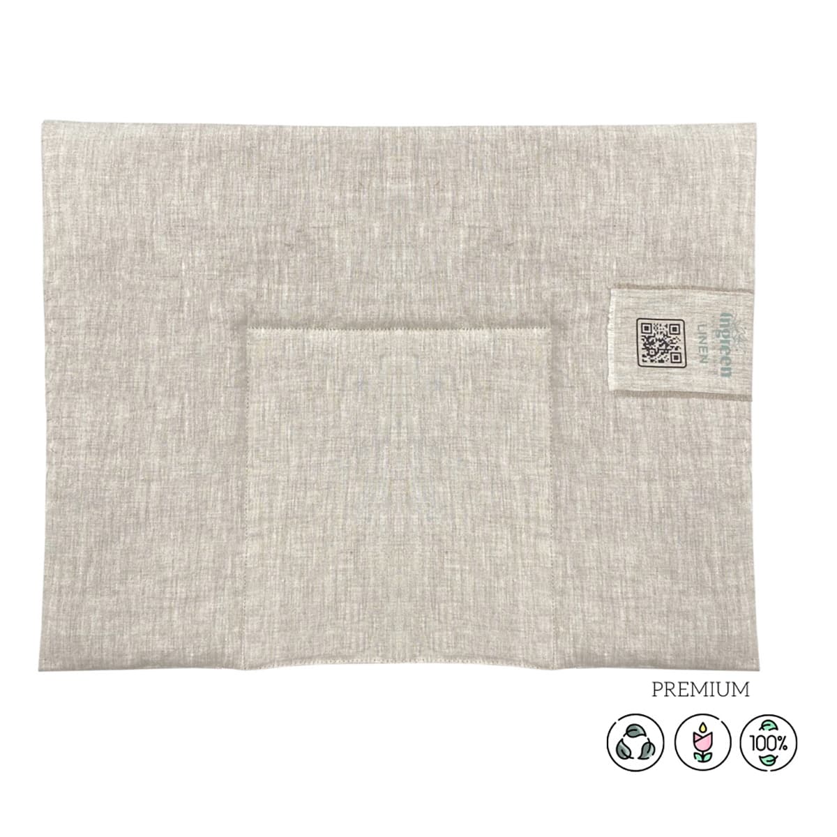 

Подушка Ingreen Linen 35x45 50035453 ТМ: Ingreen, Бежевый, 50035453