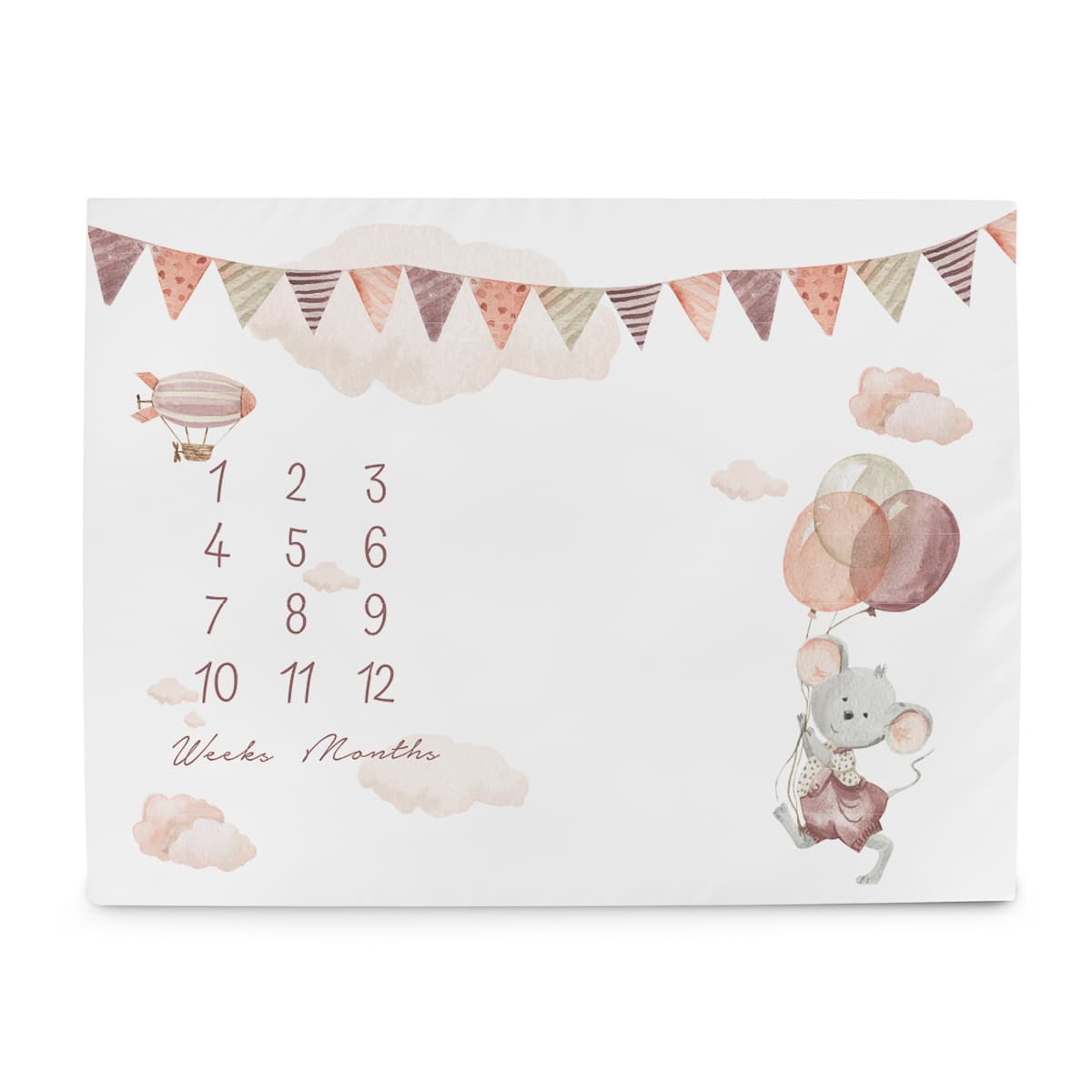

Коврик Ceba Baby Mouse 92x72 W-309-000-727 ТМ: Ceba Baby, Белый, W-309-000-727