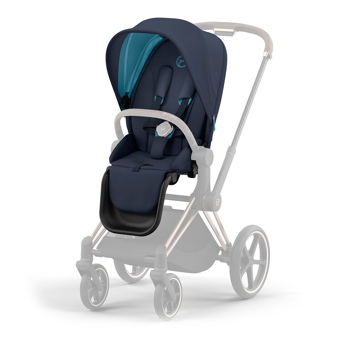 

Чехол тканевый для прогулочного блока Cybex Priam Nautical Blue 521002381 ТМ: Cybex, Синий, 521002381