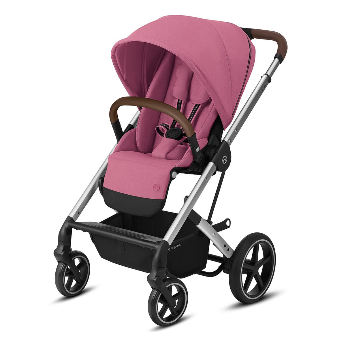 

Коляска Cybex Balios S Lux SLV Magnolia Pink Purple с бампером 520001245 ТМ: Cybex, Розовый, 520001245