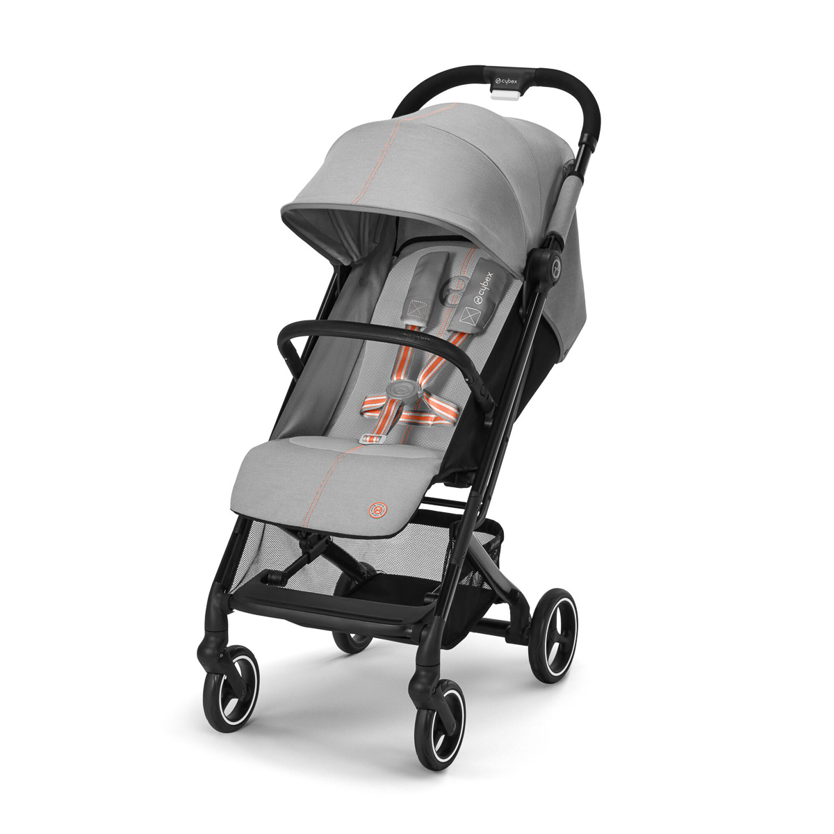 

Прогулочная коляска Cybex Beezy Lava Grey с бампером 522001251 ТМ: Cybex, Серый, 522001251