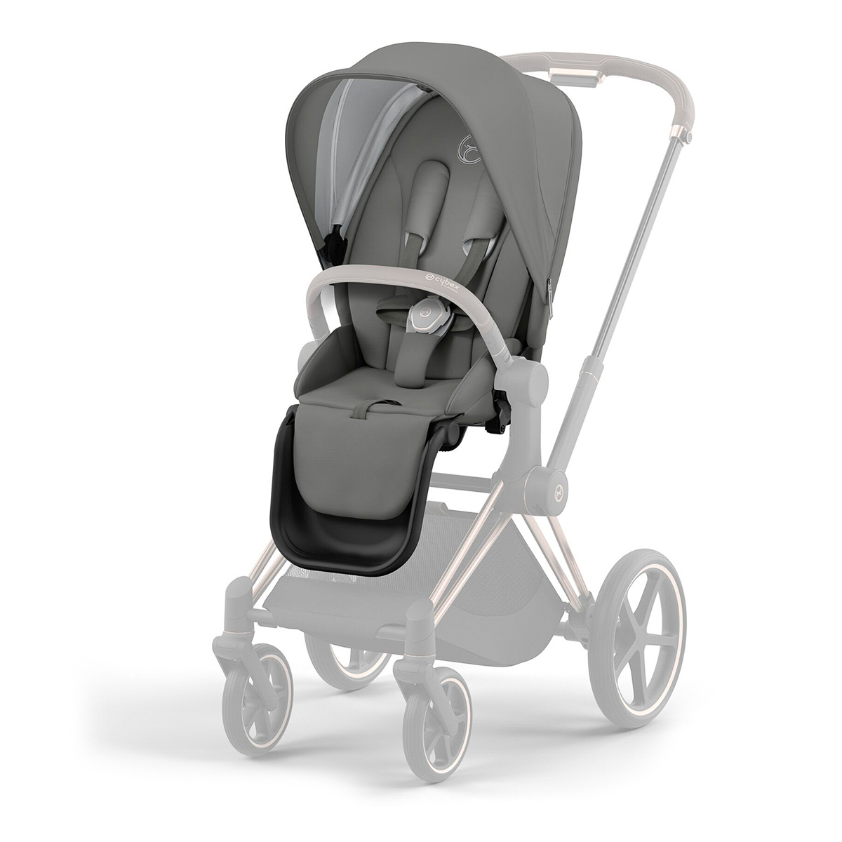 

Чехол тканевый для прогулочного блока Cybex Priam Pearl Grey 521003745 ТМ: Cybex, Серый, 521003745