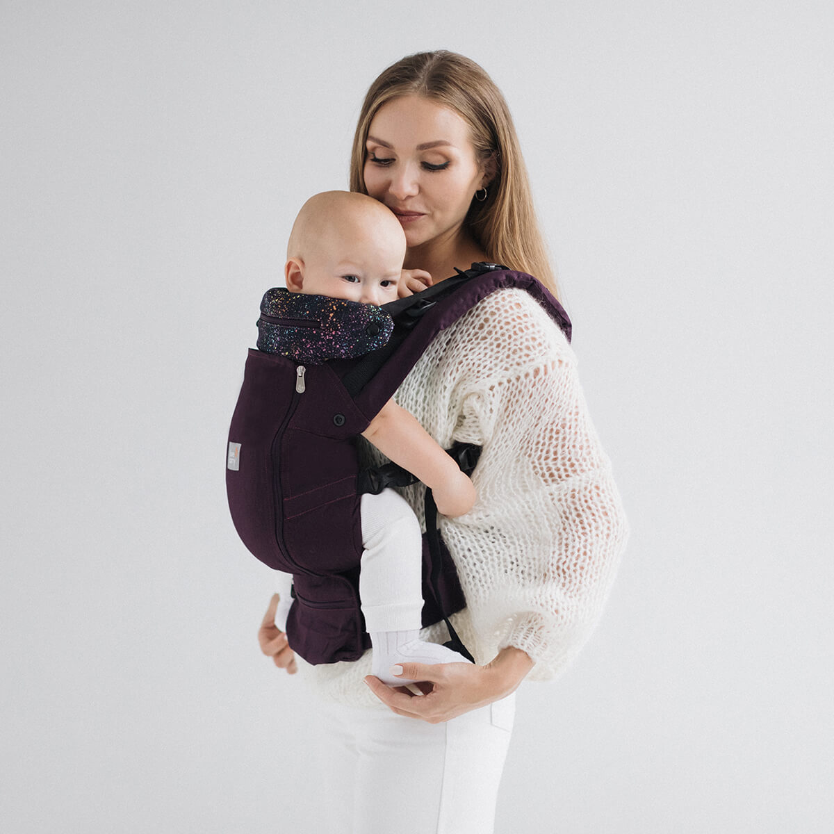 

Эргорюкзак Love&Carry AIR X Galaxy LC136 ТМ: LoveCarry, Бордовый, LC136