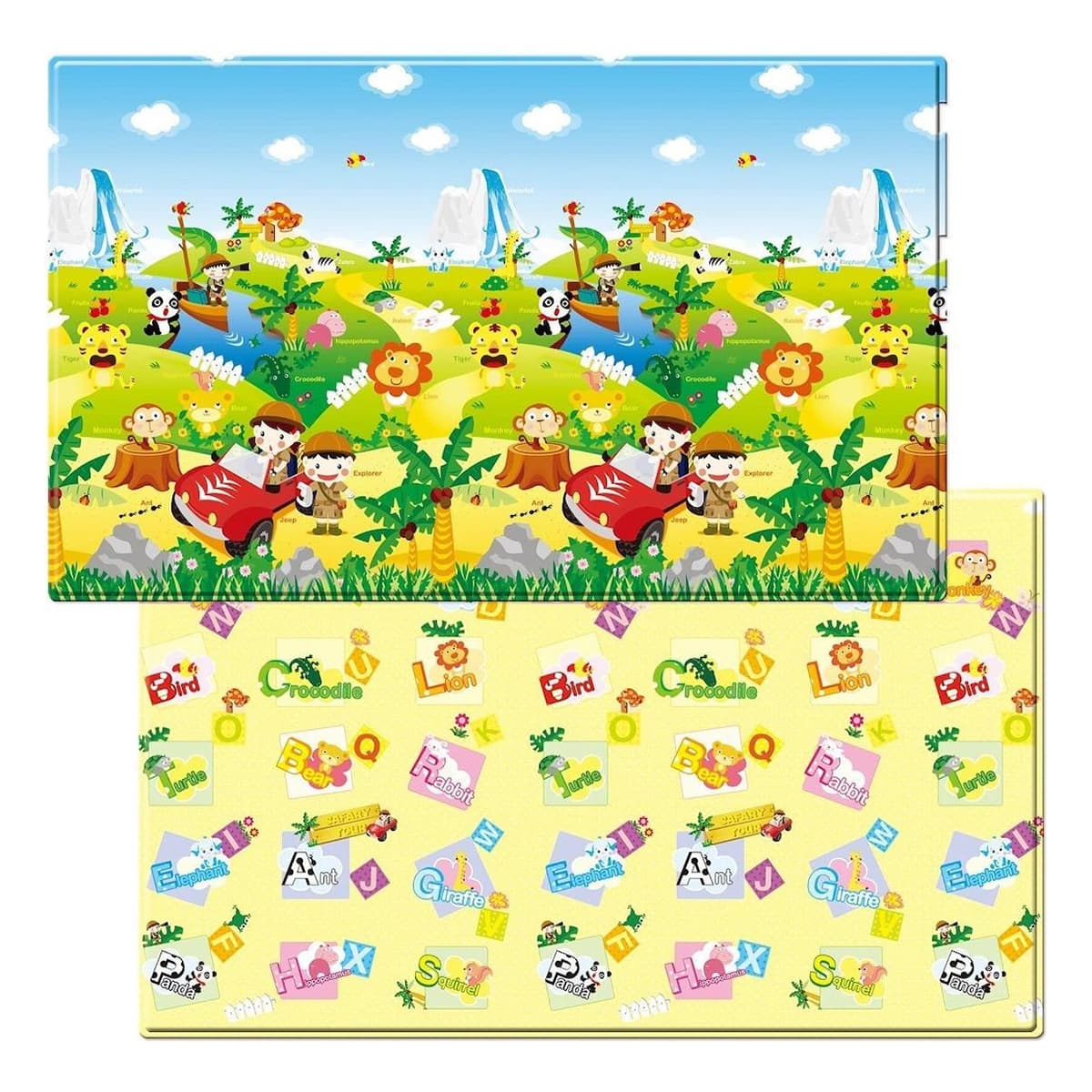 

Игровой коврик Dwinguler Safari 190x130x1.1 см 167386 ТМ: Dwinguler, Зеленый, 167386