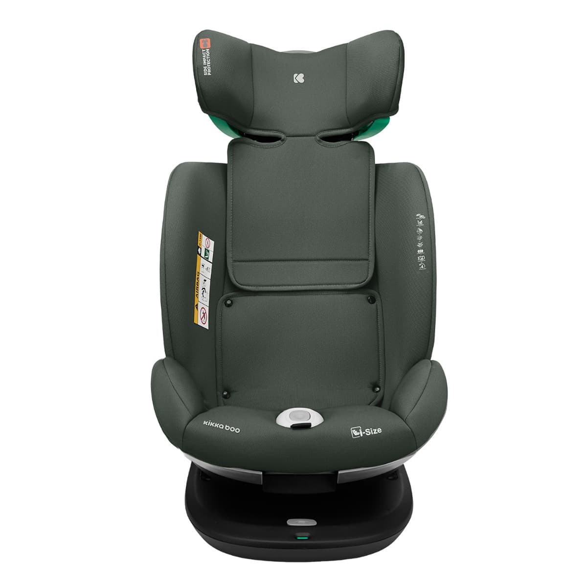 Автокрісло Kikka boo i-Drive i-Size Army Green 40-150 см - 2