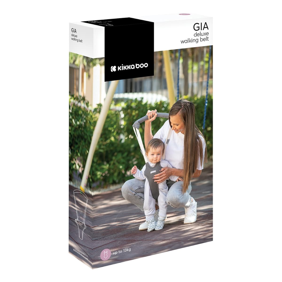 Віжки Kikka boo Gia Mesh Grey 2024 - 2