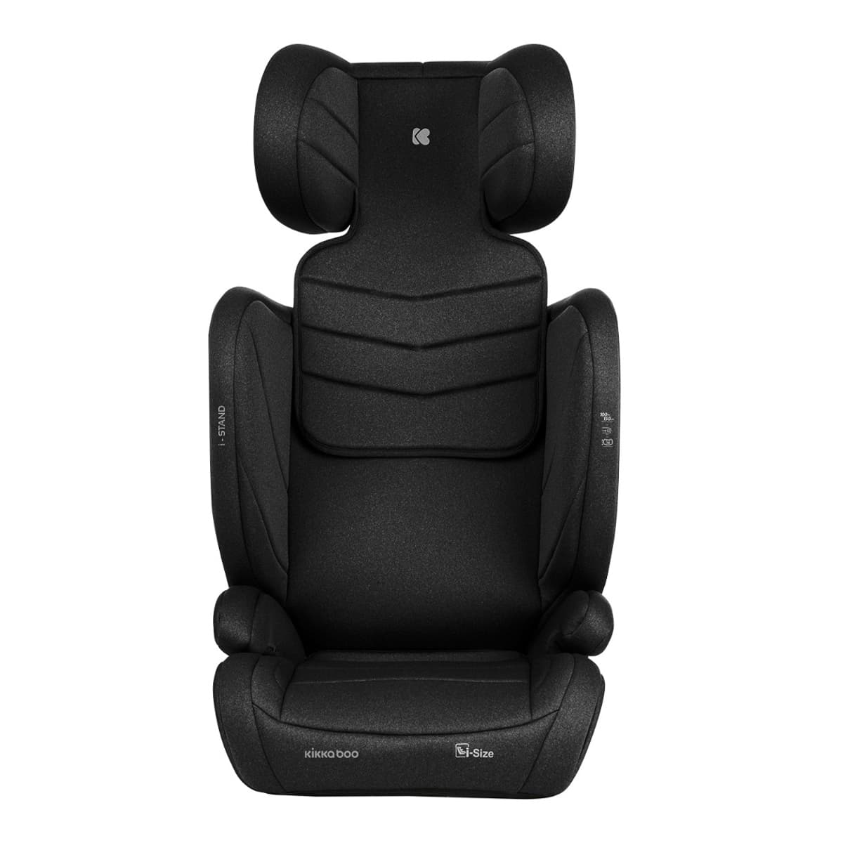 Автокрісло Kikka boo i-Stand i-Size Black 100-150 см - 2