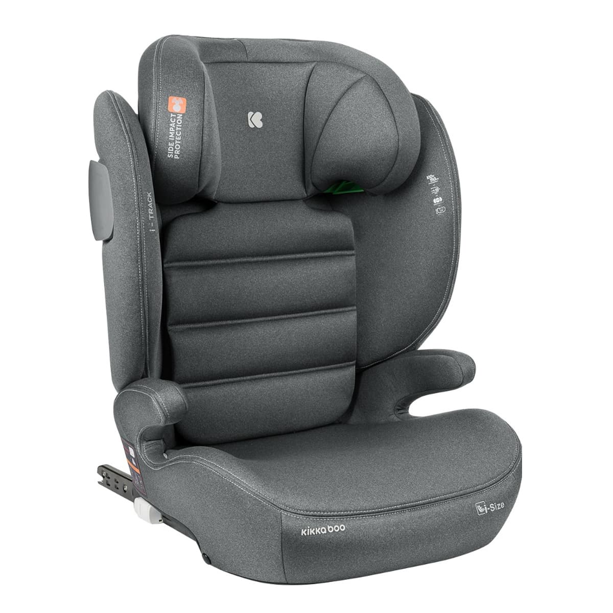 Автокрісло Kikka boo i-Track i-Size Dark Grey 100-150 см - 4