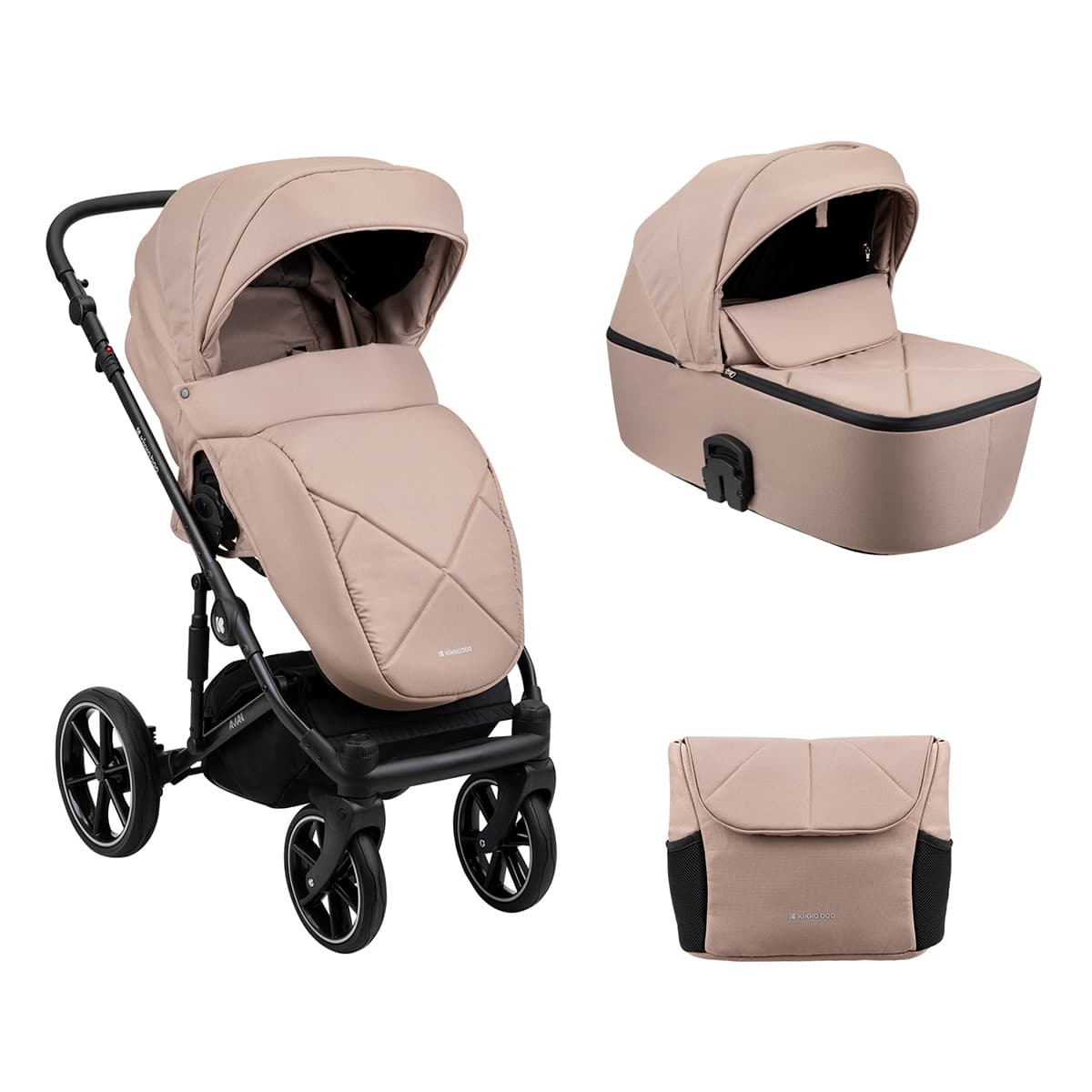 

Универсальная коляска 2 в 1 Kikka boo Amani Beige 31001020126 ТМ: Kikka boo, Бежевый, 31001020126