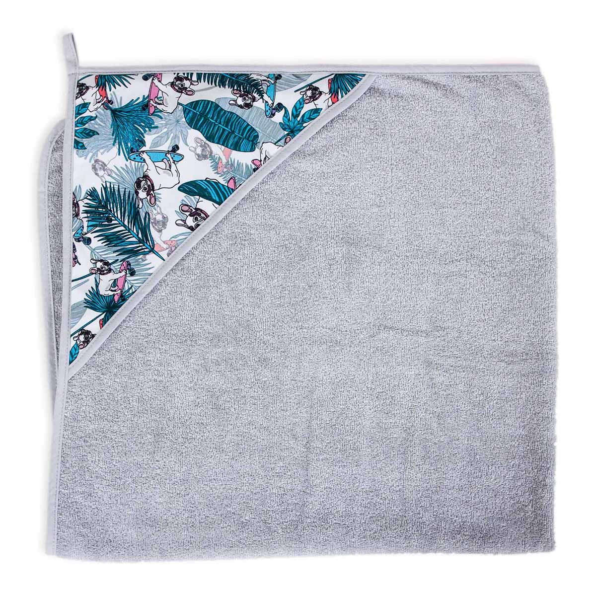 

Полотенце Ceba Baby Рrinted Line Bulldog 100x100 см W-815-111-584 ТМ: Ceba Baby, Серый, W-815-111-584