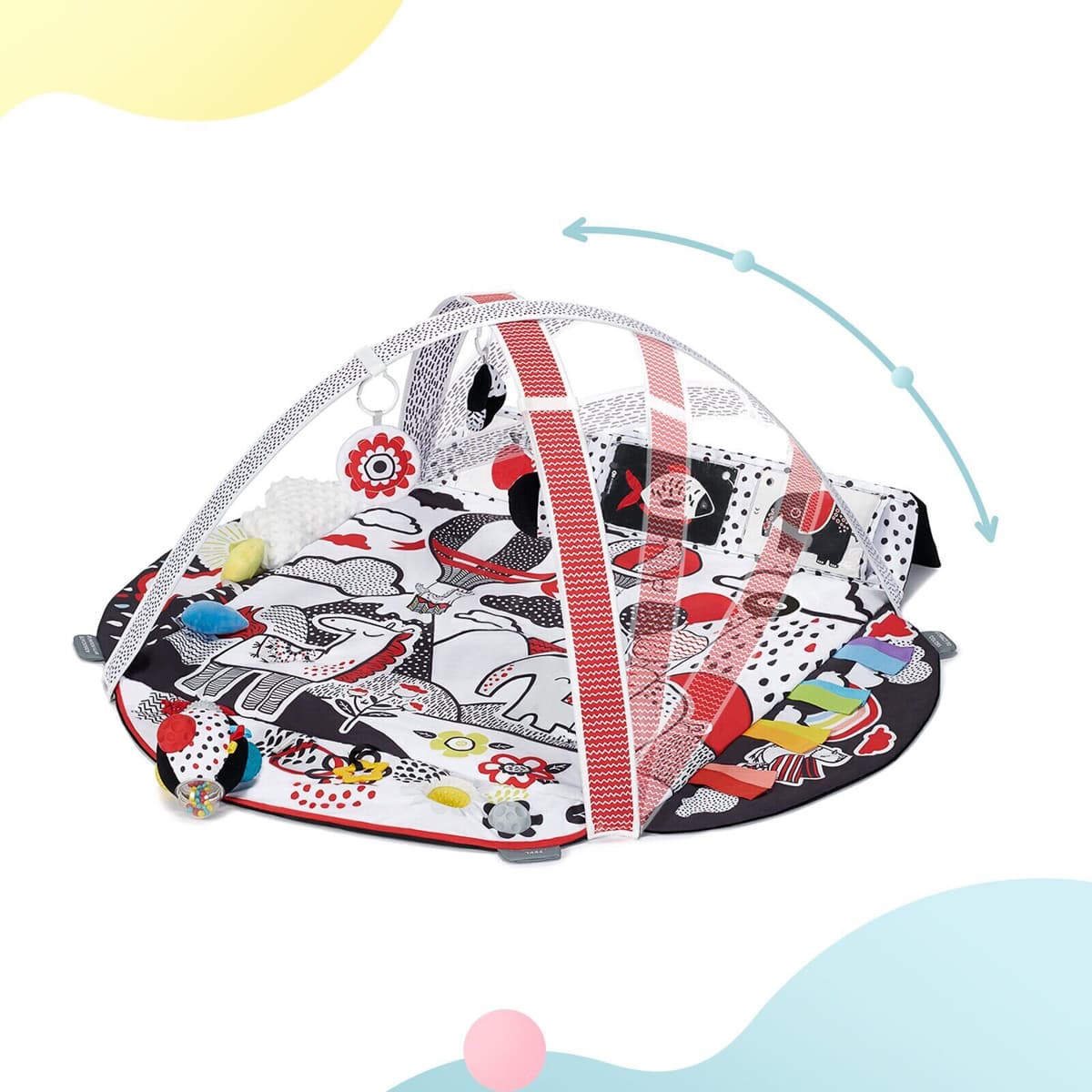 Килимок розвиваючий Kinderkraft 4Smart - 5