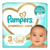 Подгузники Pampers Premium Care Размер 3 Midi 6-10 кг 60 шт
