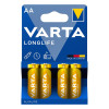 Батарейка Varta Longlife AА BLI 4 Alkaline