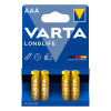 Батарейка Varta Longlife AАА BLI 4 Alkaline