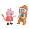 Фигурка Peppa Pig Пеппа с мольбертом