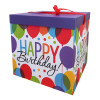 Подарочная коробка Happy com Happy birthday