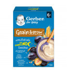 Каша безмолочная быстрорастворимая Gerber овсяно-пшеничная с черносливом  с 6 месяцев, 200 г