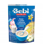 Каша молочная Bebi Premium 3 злака с яблоком и ромашкой 200 г 