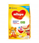 Каша Milupa молочная манная с фруктами, 210 г