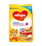 Каша Milupa молочная мультизлаковая с детским печеньем, 210 г