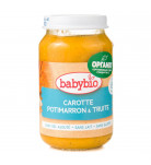 Органическое Пюре Babybio Морковь Тыква Форель 200 г
