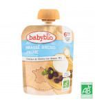Пюре органическое молочное Babybio на основе овечьего молока со сливой 85 г