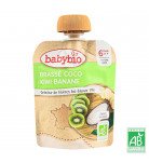 Пюре органическое Babybio на основе кокосового молока с бананом и киви 85 г