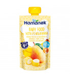 Пюре фруктовое Hamanek Груша Банан 120 г