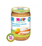 Мясо-овощное органическое пюре HiPP Нежные овощи с рисом и индейкой 220 г
