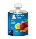 Пюре Gerber Яблоко Морковь Манго 90 г