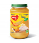 Овоще-мясное пюре Milupa Тыква с морковкой, картошкой и курицей 200 г