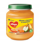 Фруктовое пюре Milupa Яблоко, груша и морковь 125 г