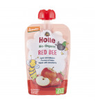 Пюре органическое Holle Red Bee Яблоко Клубника 100 г