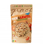 Каша быстрого приготовления Graci Рис Чечевица Овощи 220 г